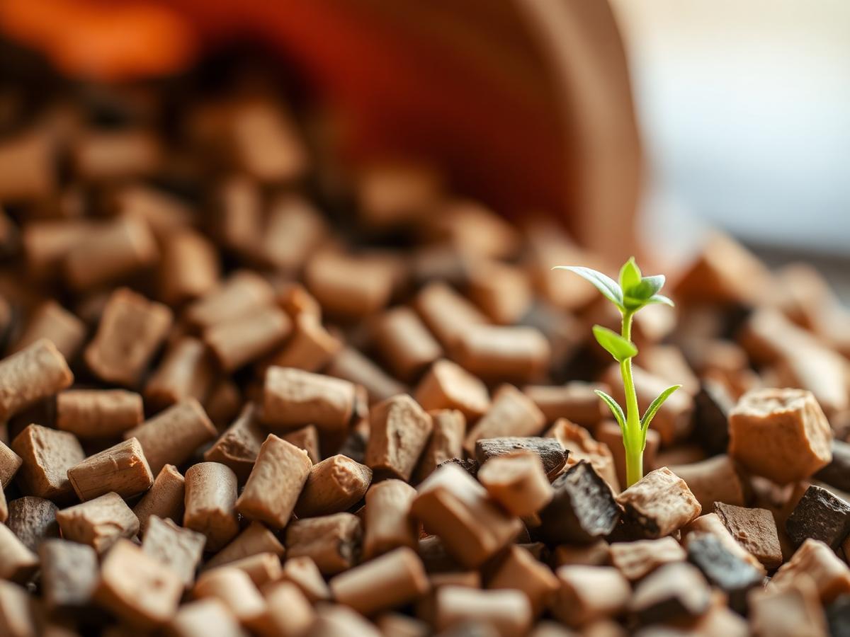 Holzpellets als nachhaltiger Brennstoff